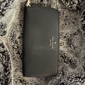 Kate Spade Black Textured Leather Accessory